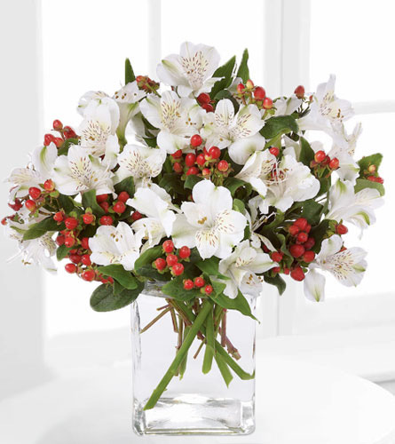 Flowers by Shirley - Christmas - FTD's Winter Elegance Bouquet